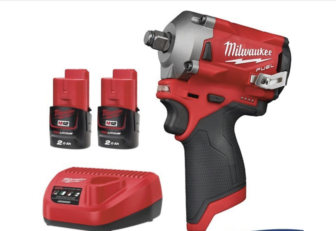 آچار بکس 12 ولت میلواکی Milwaukee مدل M12FIWF12-202