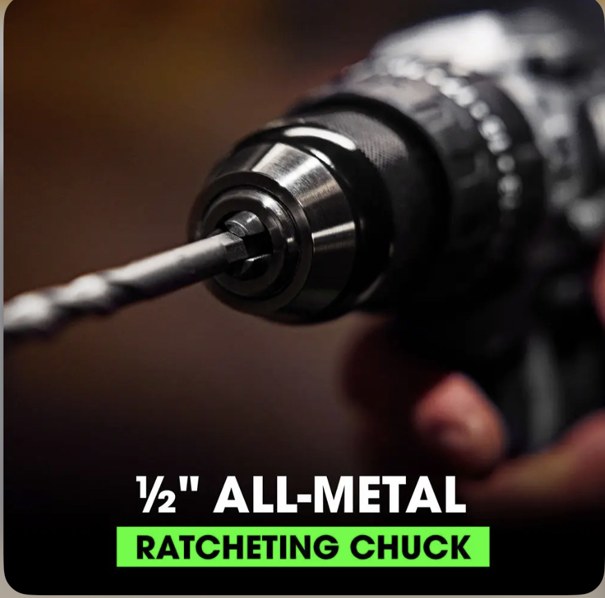 دریل شارژی چکشی فلکس امریکا - تصویر 3