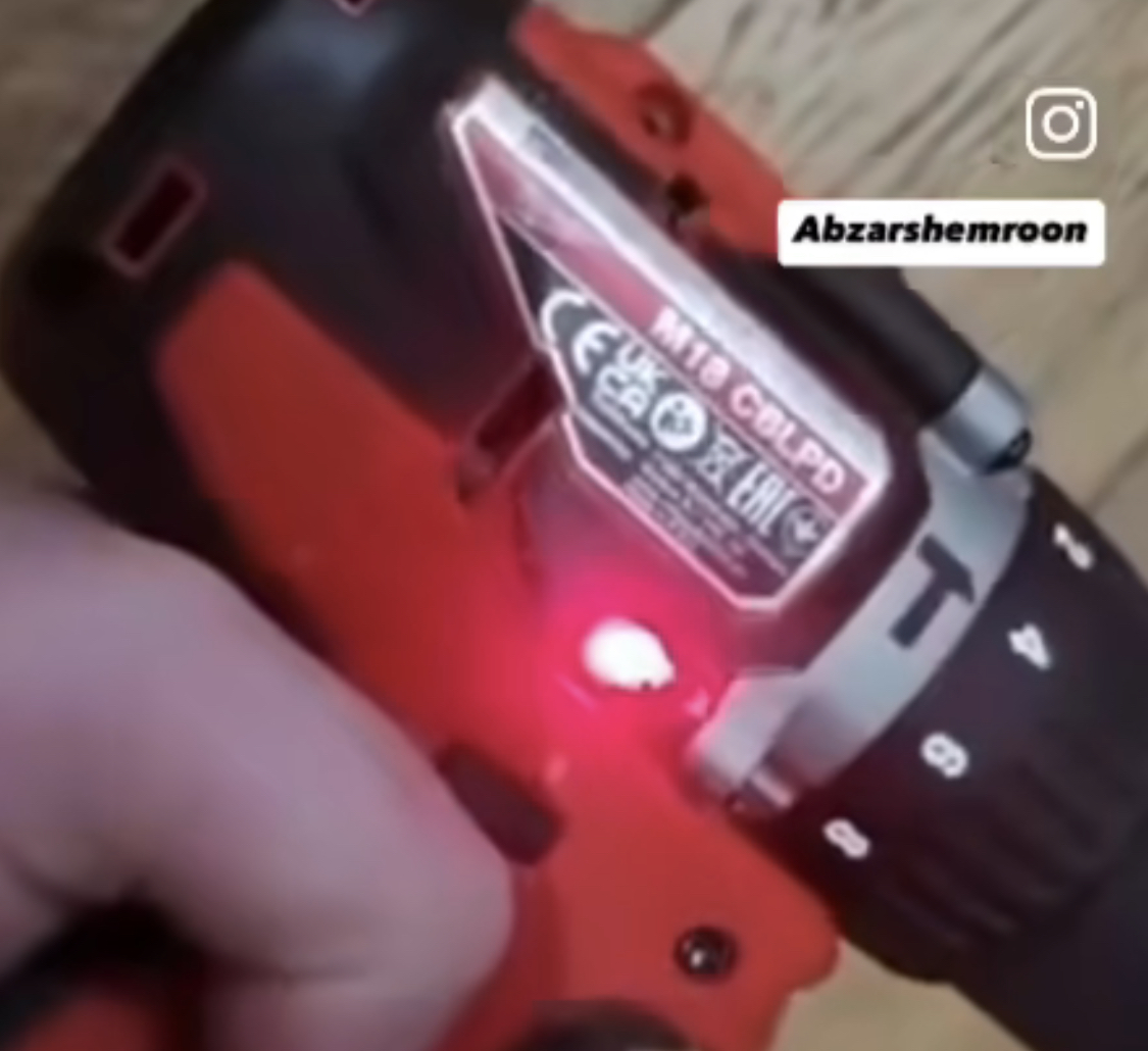 دریل شارژی چکشی میلواکی اصلی Cblpd - تصویر 3