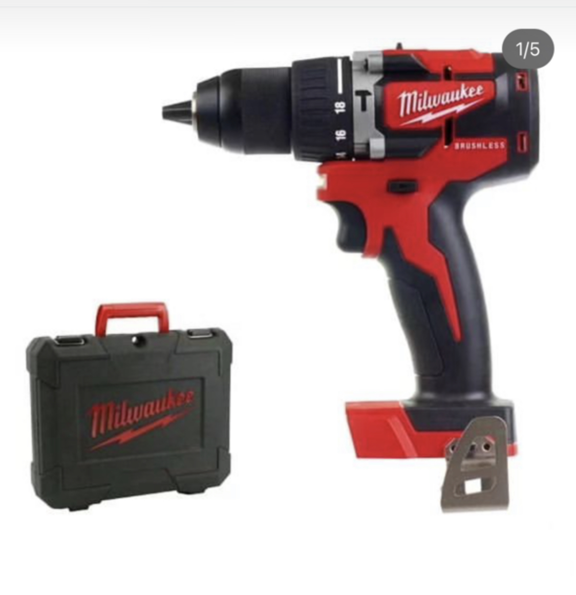 دریل شارژی چکشی میلواکی اصلی Cblpd - تصویر 2