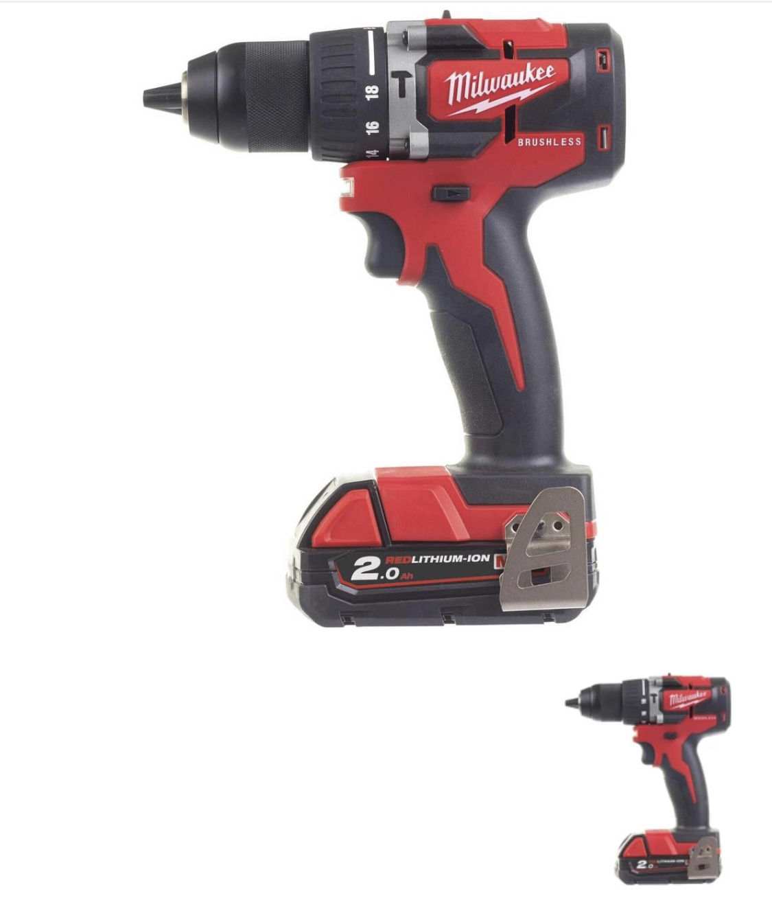 دریل شارژی چکشی میلواکی اصلی Cblpd