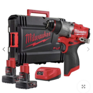 دریل پیچبند ۱۲ ولت چکشی میلواکی امریکا نسل ۴