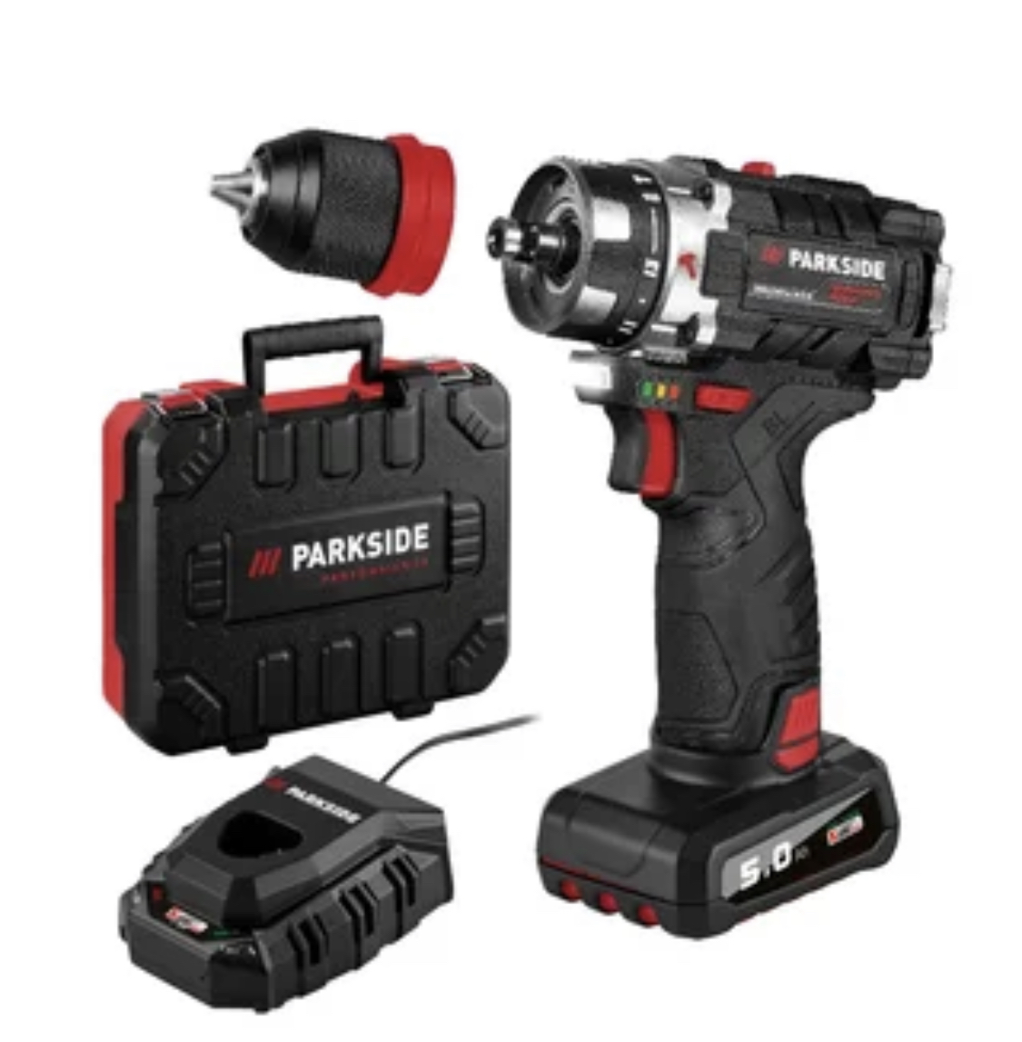 دریل شارژی ایمپکت پارکساید آلمان اصلی چکشی دار