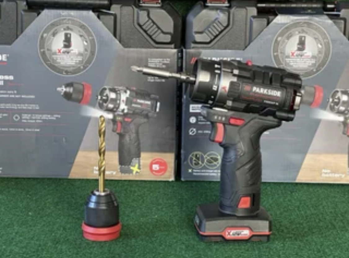 دریل شارژی ایمپکت پارکساید آلمان اصلی چکشی دار - تصویر 2