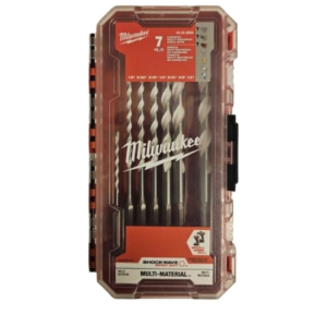 مته برای ایمپکت آهن چوب استیل 7 عددی