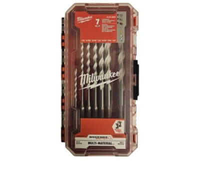 مته برای ایمپکت آهن چوب استیل 7 عددی